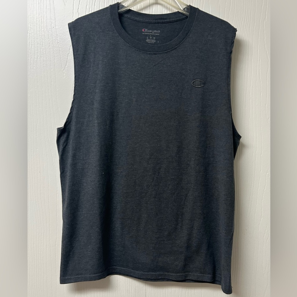 Champion Men’s Sleeveless T-shirt Size Large
